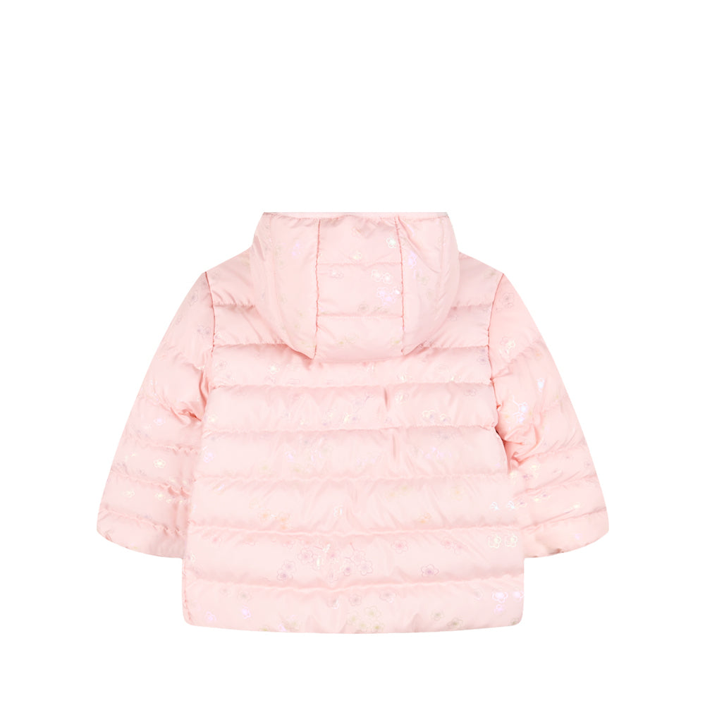 Baby quilted coat for girls (6 months - 3 years)
