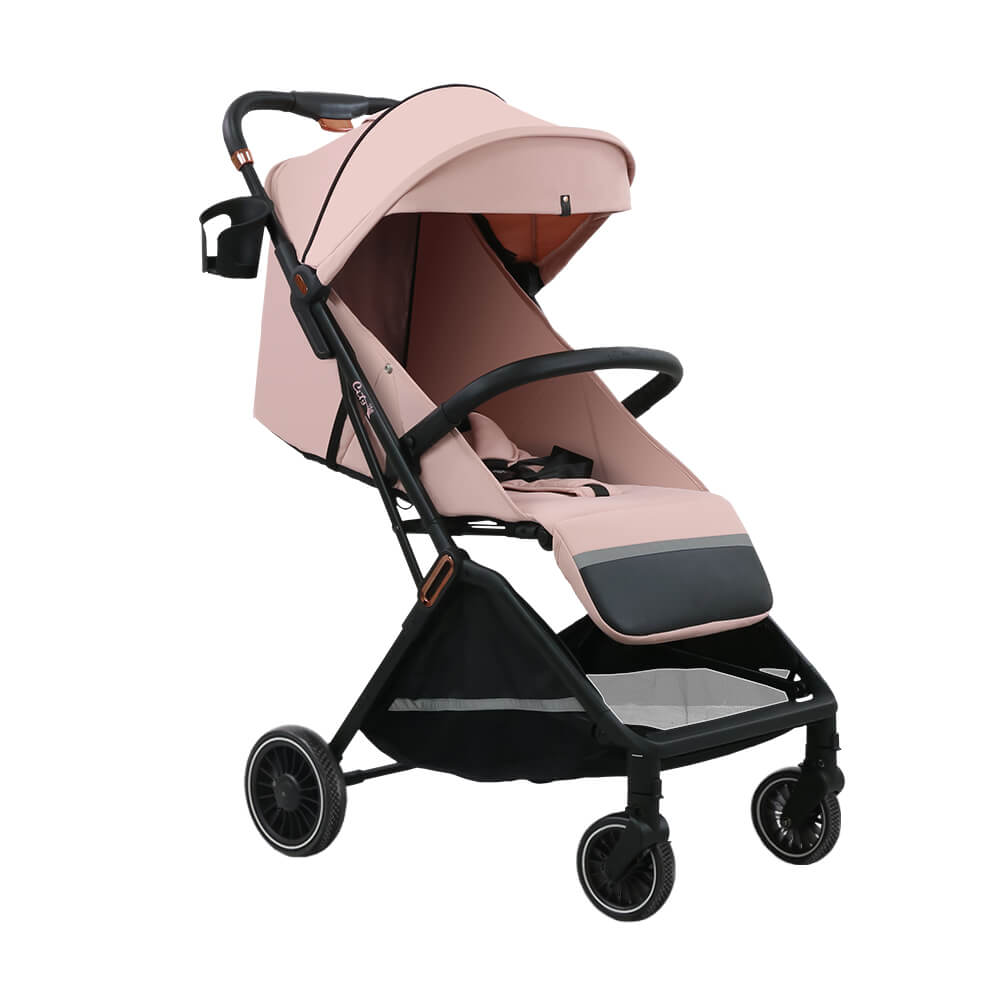 CITY PLUS AUTOMATIC POWDER PINK STROLLER