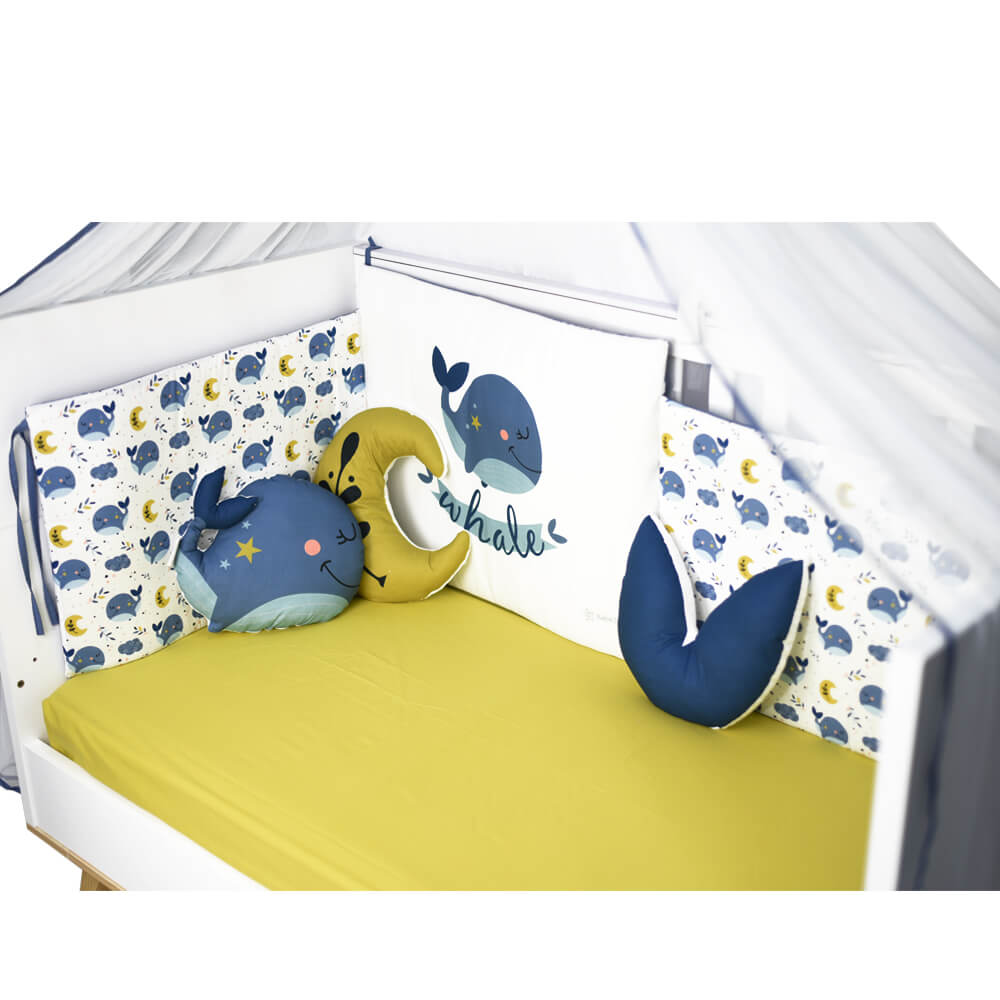 WHALE DECORATIVE PILLOWS
