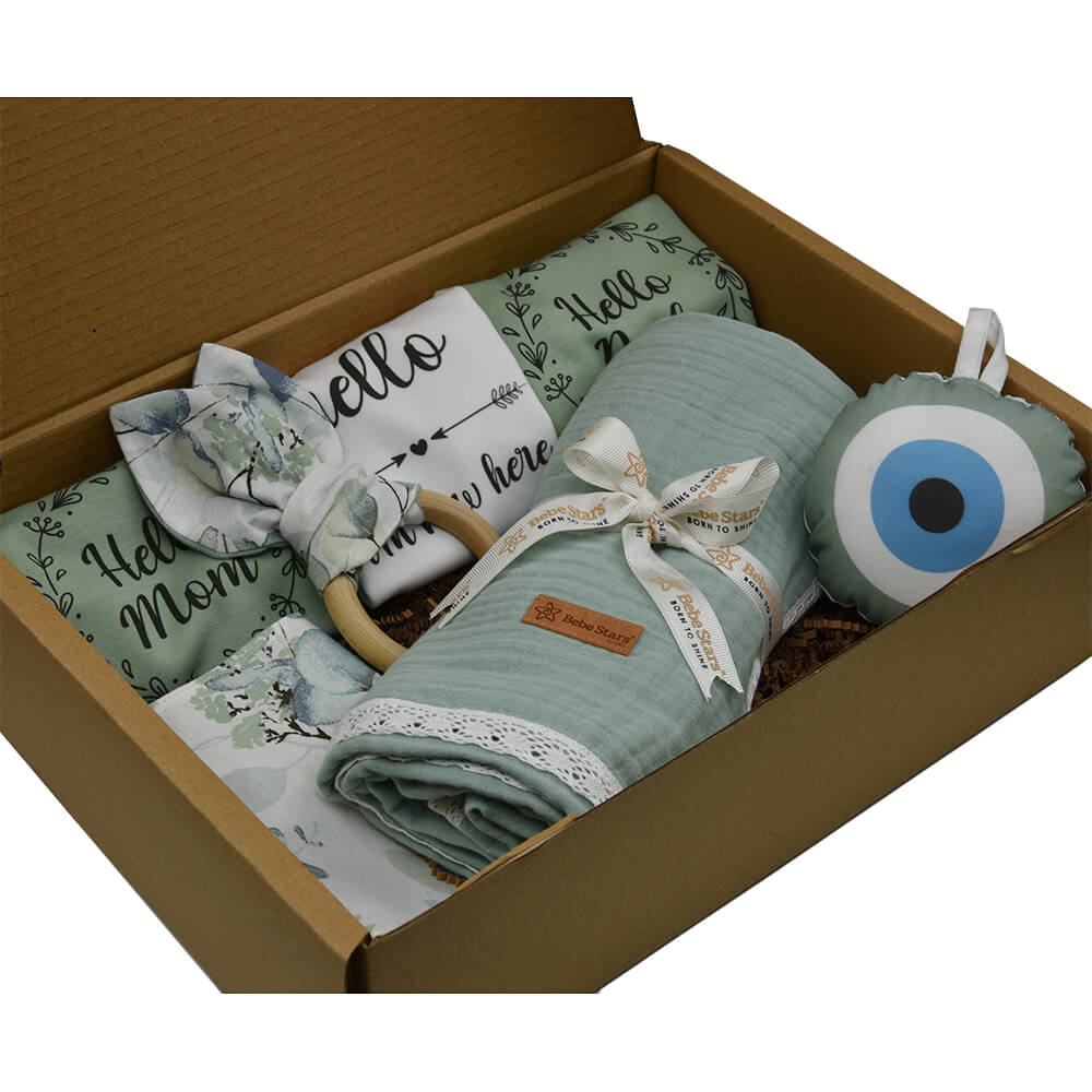 PREGNANCY GIFT SET 7 PCS. NATURE