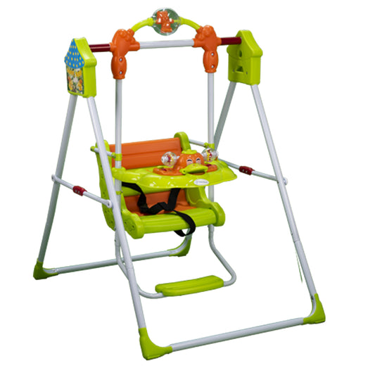 CHILDREN'S CRADLE DUCK GREEN