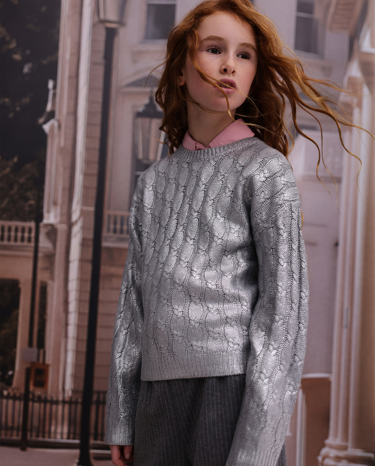 Nath Kids Girls Lulu Back To The City Tricot Sweater (21118194)