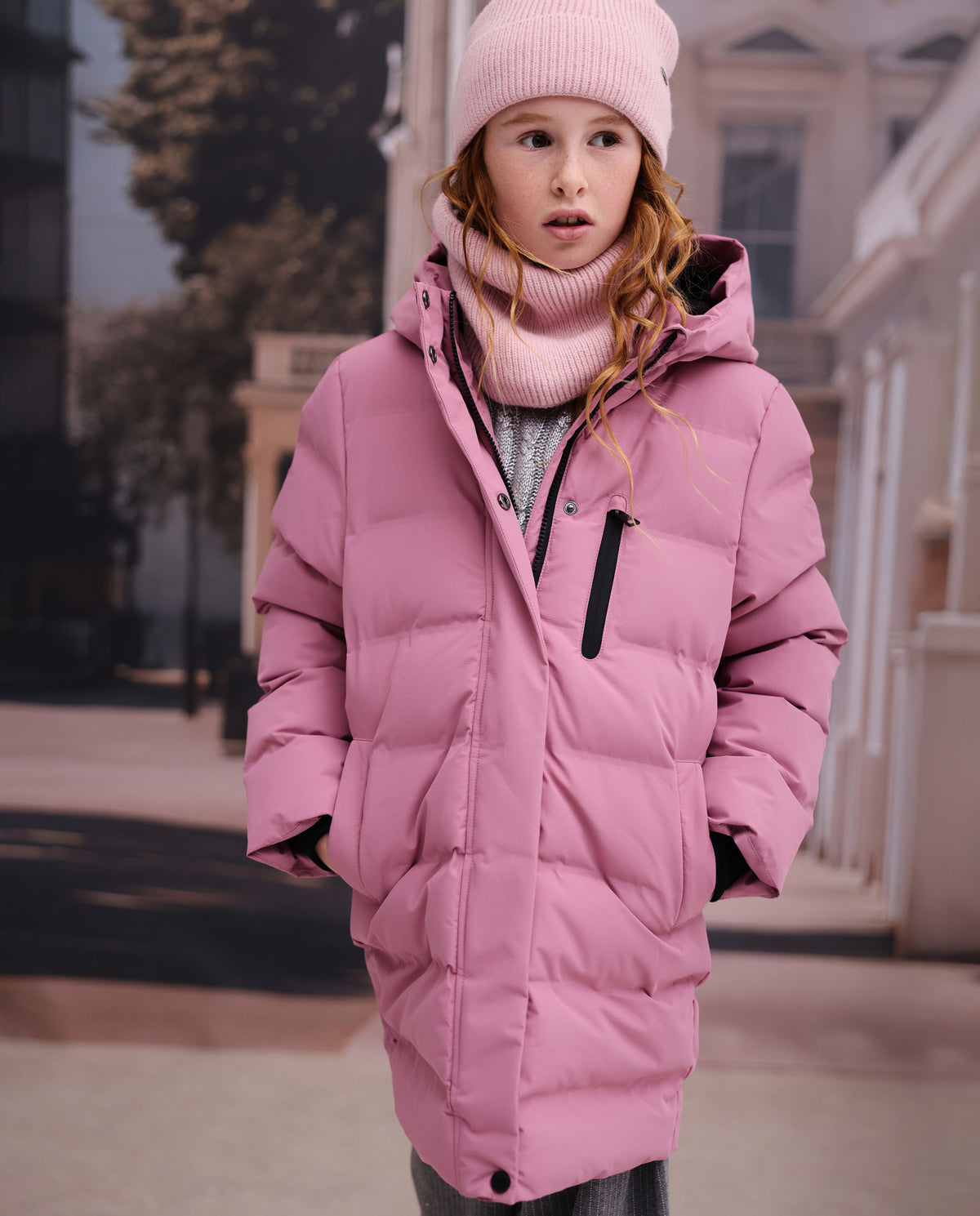 Nath Kids Girls Rose Flat Quilted Jacket Back To The City (21118198)