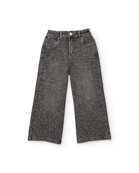 Nath Kids Girls Denim Pants Denim Snow Frozen Flowers (21118694)