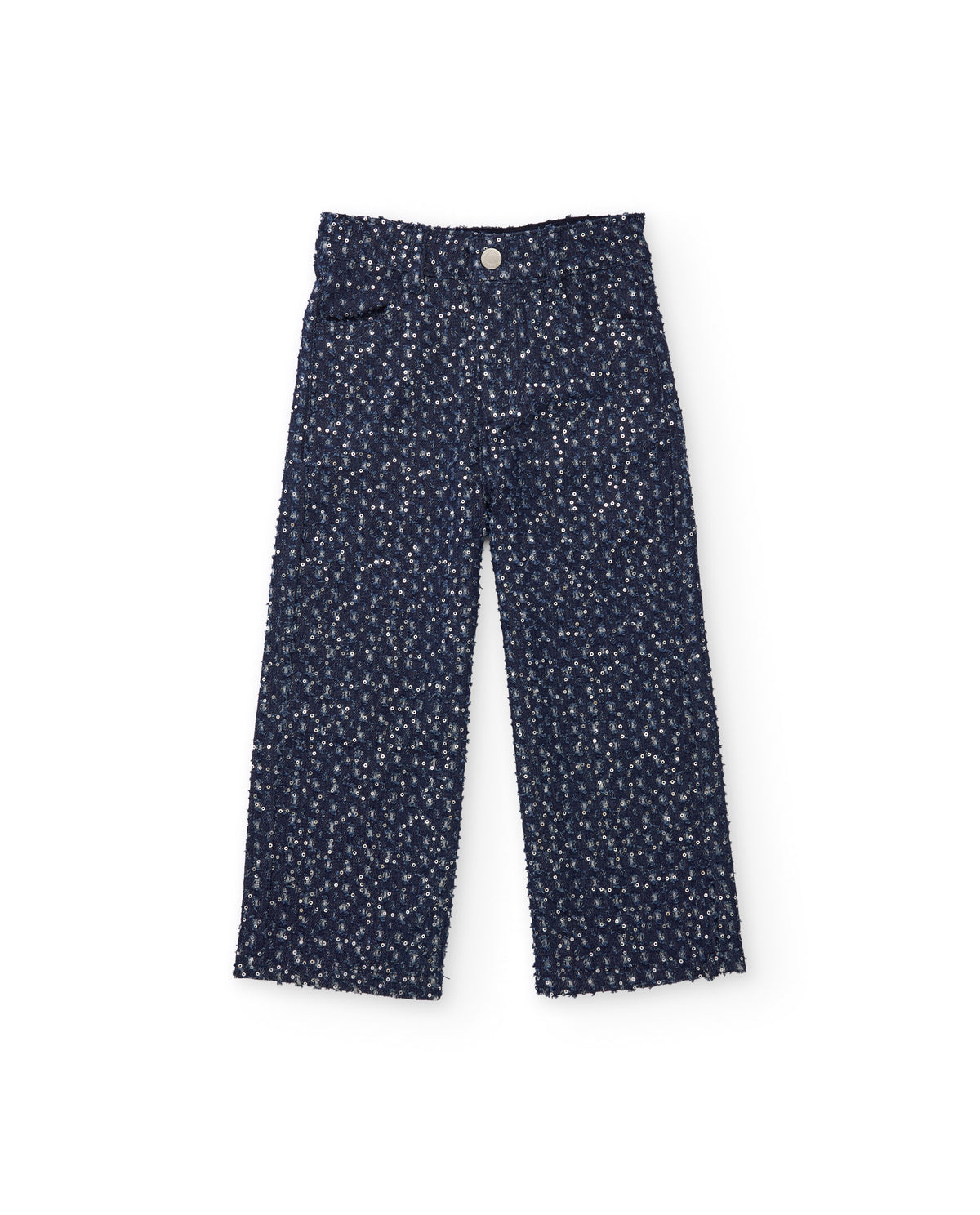 Nath Kids Girls Davida Soft Christmas Flat Wide Leg Denim Trousers (21118990)