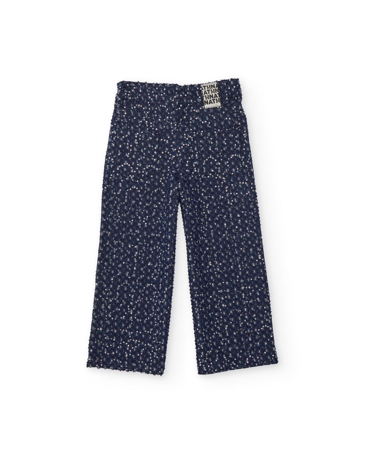 Nath Kids Girls Davida Soft Christmas Flat Wide Leg Denim Trousers (21118990)