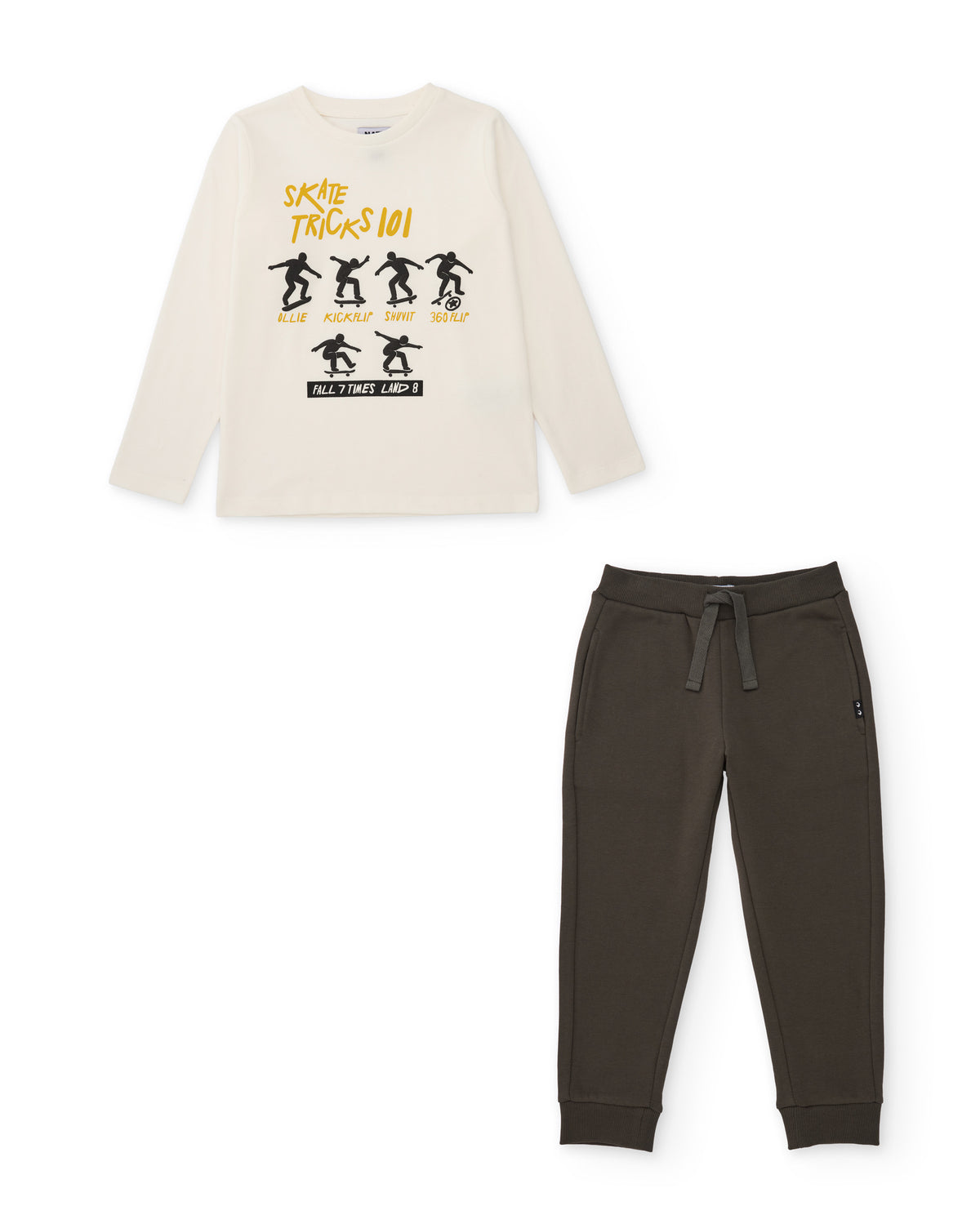 Nath Kids Boys Tracksuit Set T-shirt And Pants Kaykay Dark Legend (21119387)