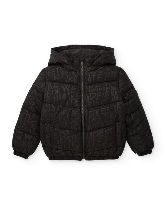 Nath Kids Boys Varick Dark Legend Flat Quilted Jacket (21119398)