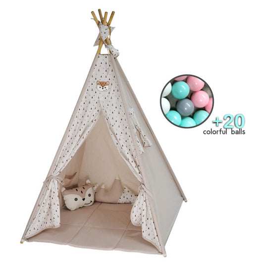 FOX CHILDREN'S TENT WITH 20 BALLS