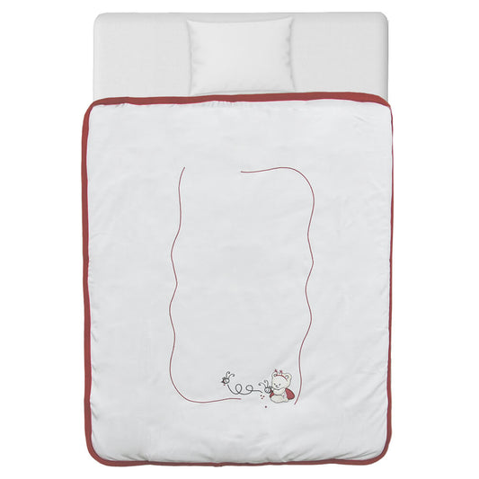 BLANKET VELOTE RED BEE