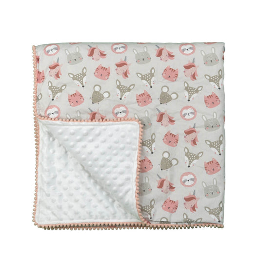 FLEECE BUNNY BLANKET