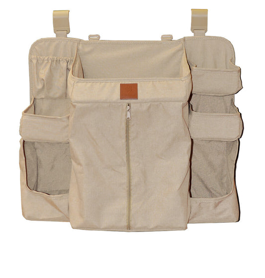 BEIGE BED ORGANIZER