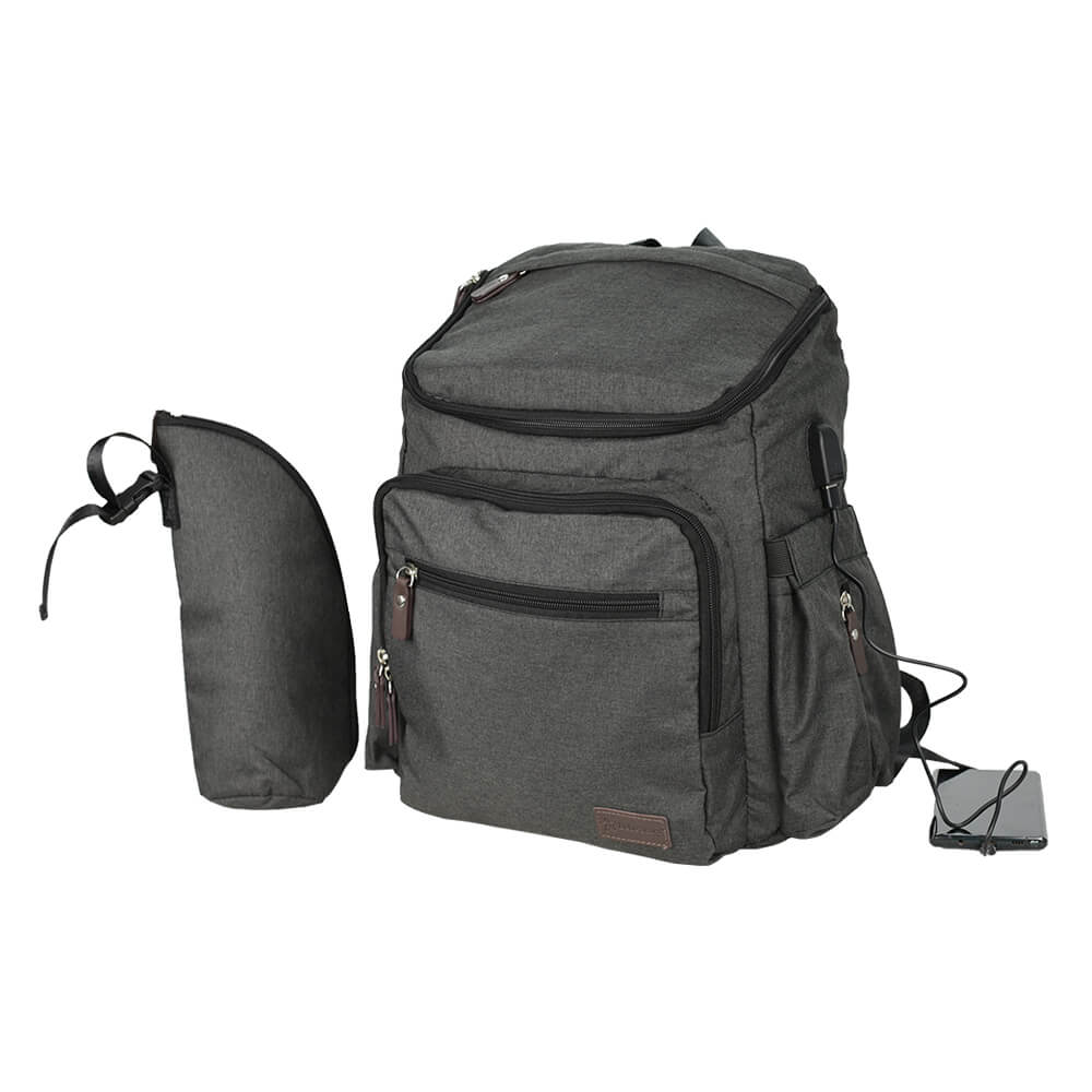 GRAPHITE USB CHANGER BAG