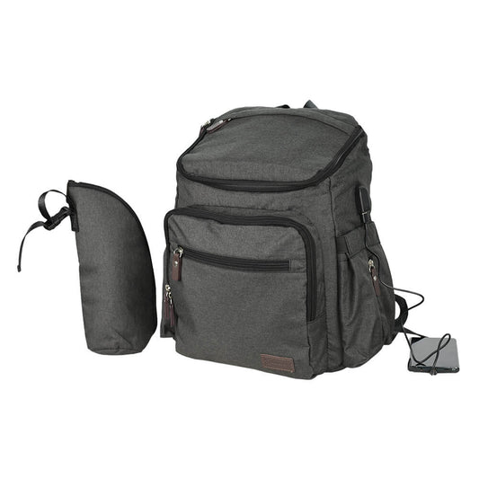 GRAPHITE USB CHANGER BAG
