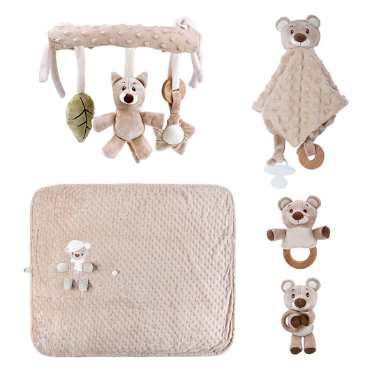 GIFT SET 5PCS. TEDDY BEAR NATURE