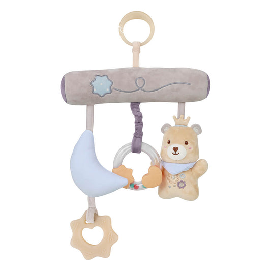 SOFT TEDDY FLOWER HANGING TOY