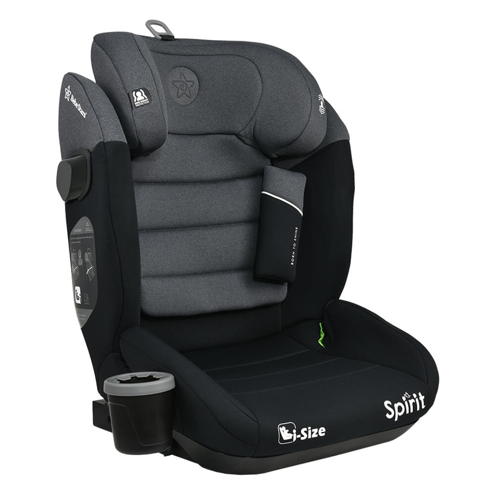 CAR SEAT SPIRIT ISOFIX I-SIZE 100-150cm STEEL GRAY